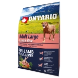 Ontario Dog Adult Large Lamb & Rice - 2,25
